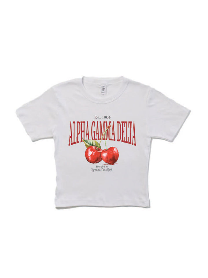 Cherry Sorority Baby Tee