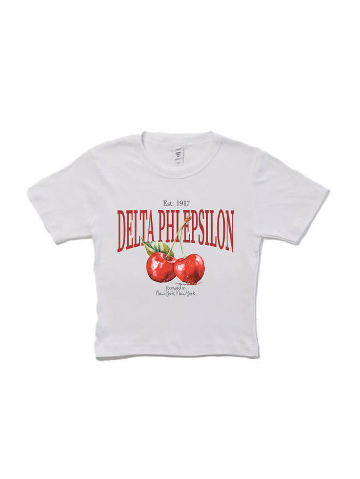 Cherry Sorority Baby Tee