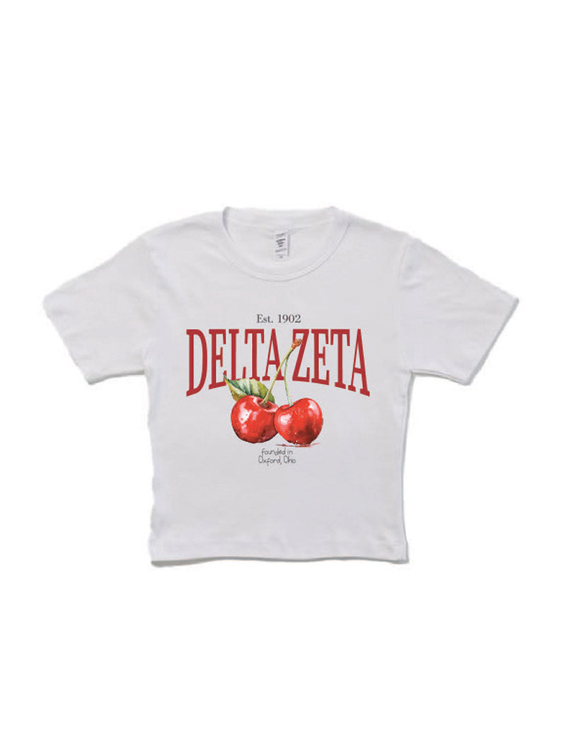 Cherry Sorority Baby Tee