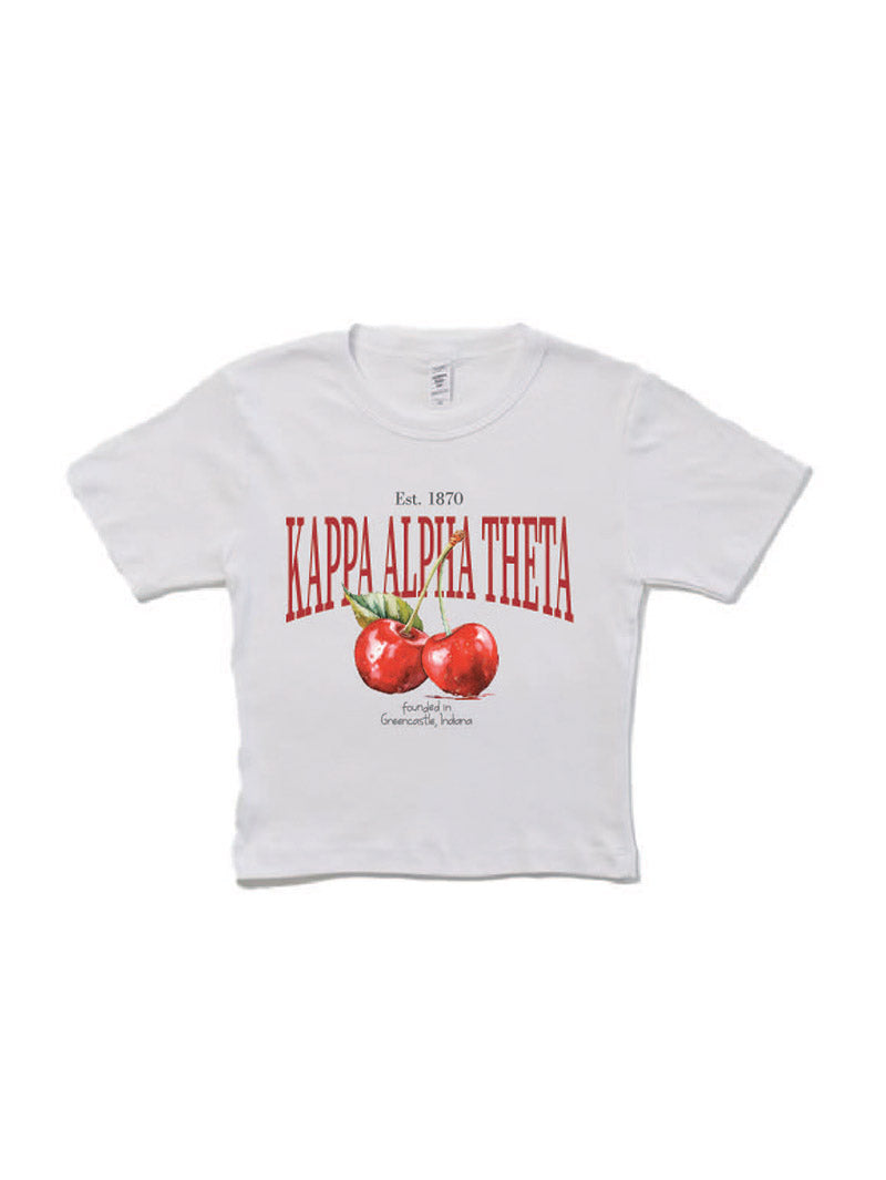 Cherry Sorority Baby Tee