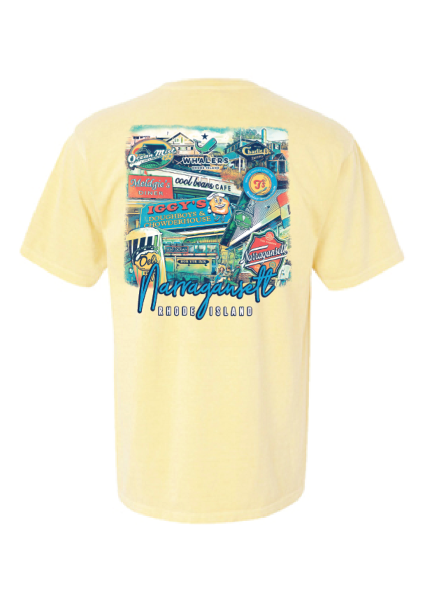 Narragansett Landmark Tee