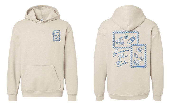Coastal Stamp Sorority Hoodie