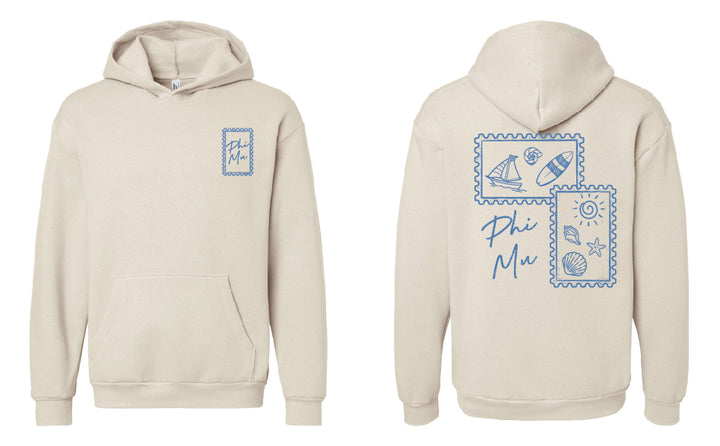 Coastal Stamp Sorority Hoodie