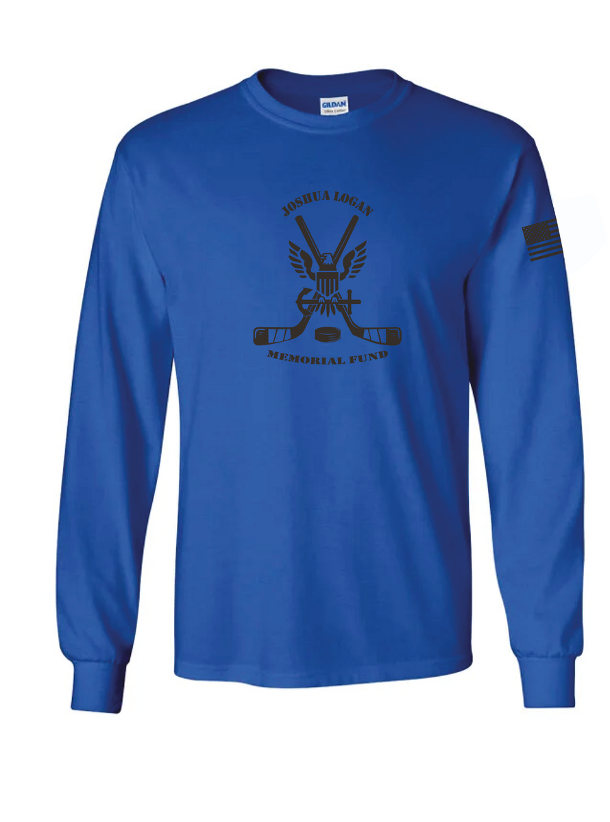 Joshua Logan Memorial Fund Merch - Long Sleeve - Gildan - Royal
