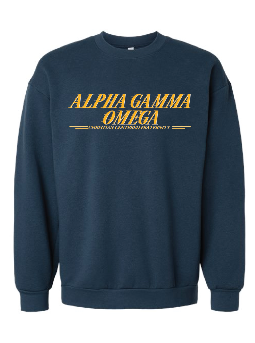 Alpha Gamma Omega Christian Centered Crewneck