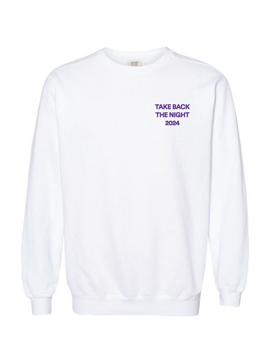 Take Back the Night 2024 Crewnecks