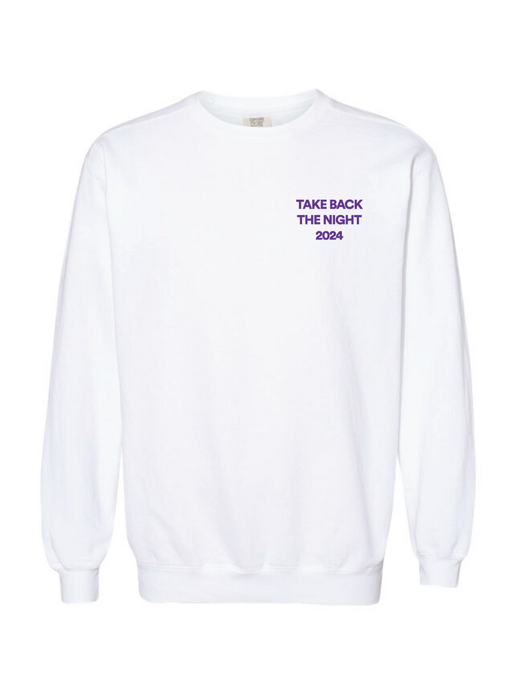 Take Back the Night 2024 Crewnecks