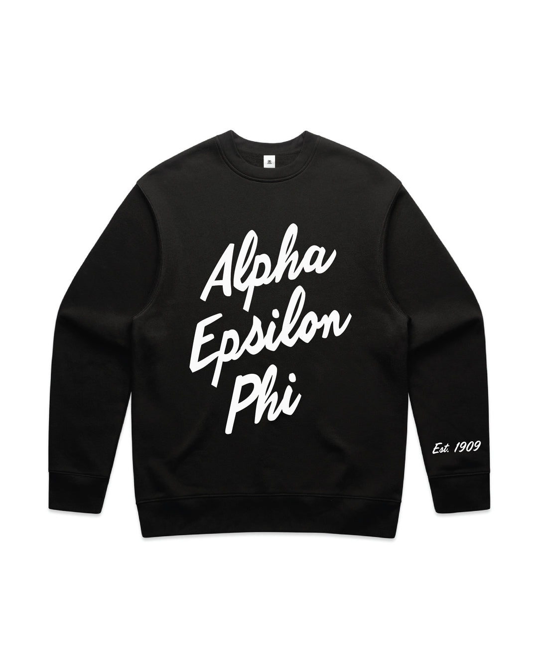 Cursive Script Heavy Weight Sorority Crewneck