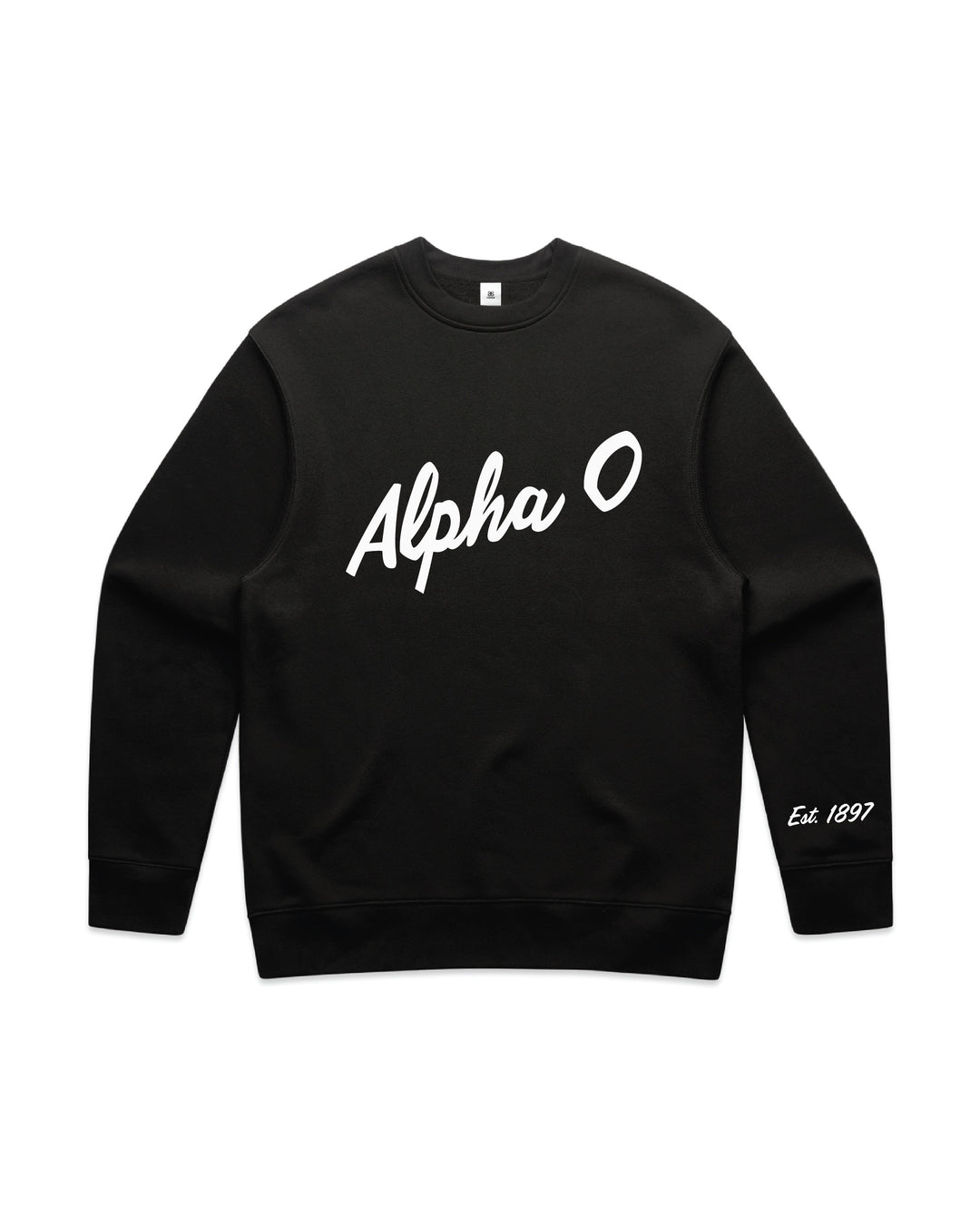 Cursive Script Heavy Weight Sorority Crewneck