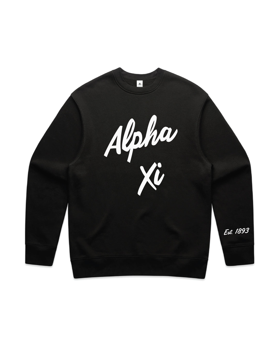 Cursive Script Heavy Weight Sorority Crewneck