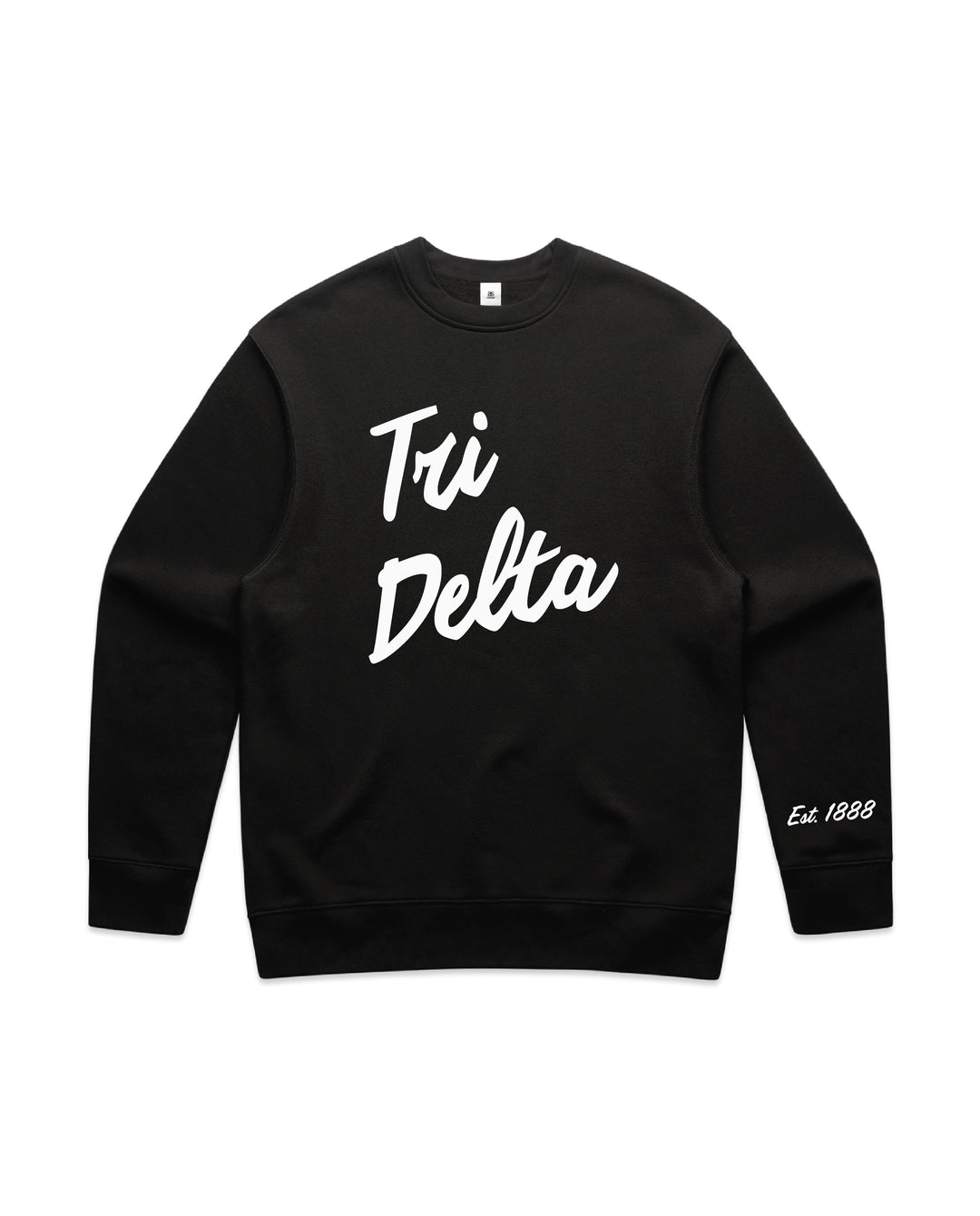 Cursive Script Heavy Weight Sorority Crewneck