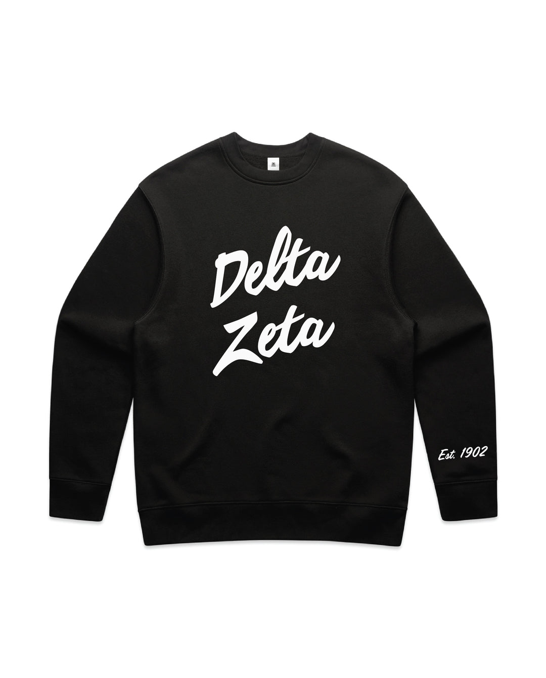 Cursive Script Heavy Weight Sorority Crewneck