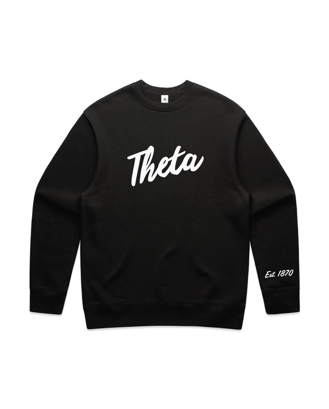 Cursive Script Heavy Weight Sorority Crewneck