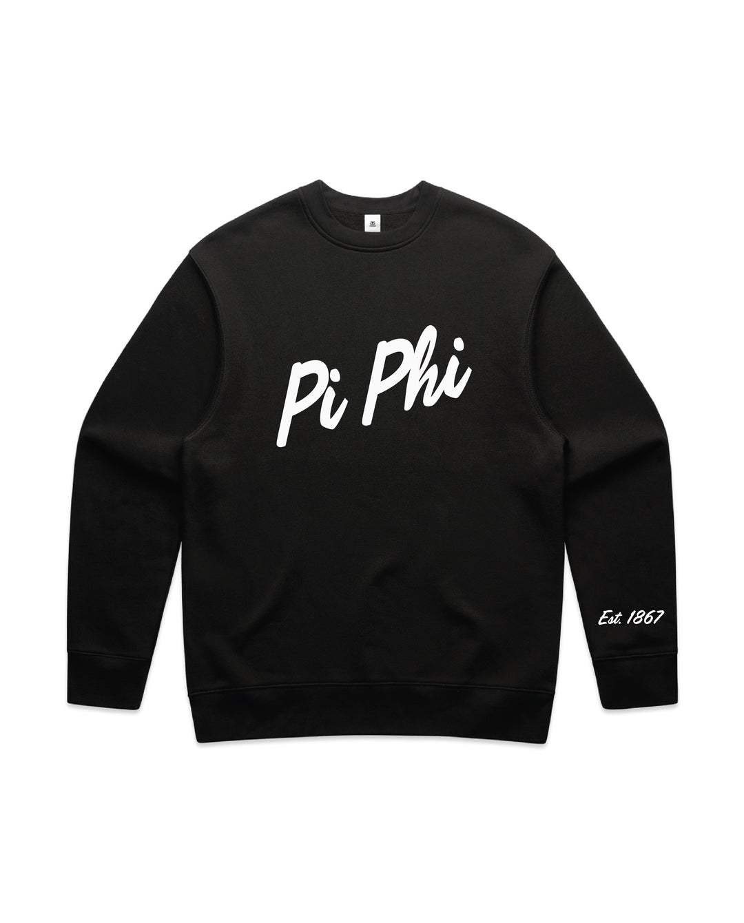 Cursive Script Heavy Weight Sorority Crewneck
