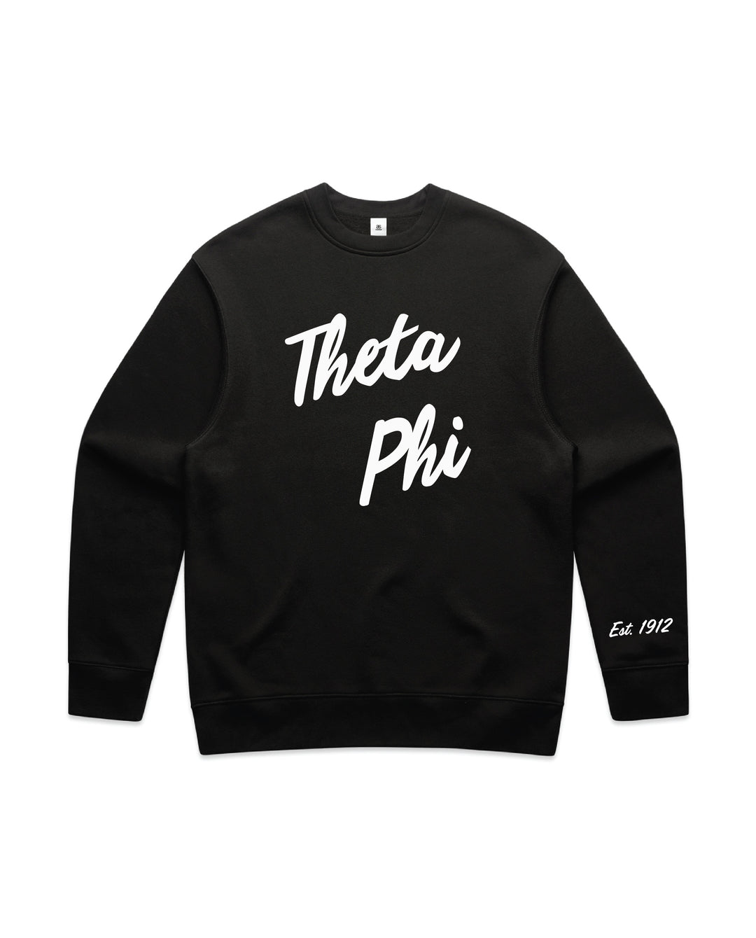 Cursive Script Heavy Weight Sorority Crewneck