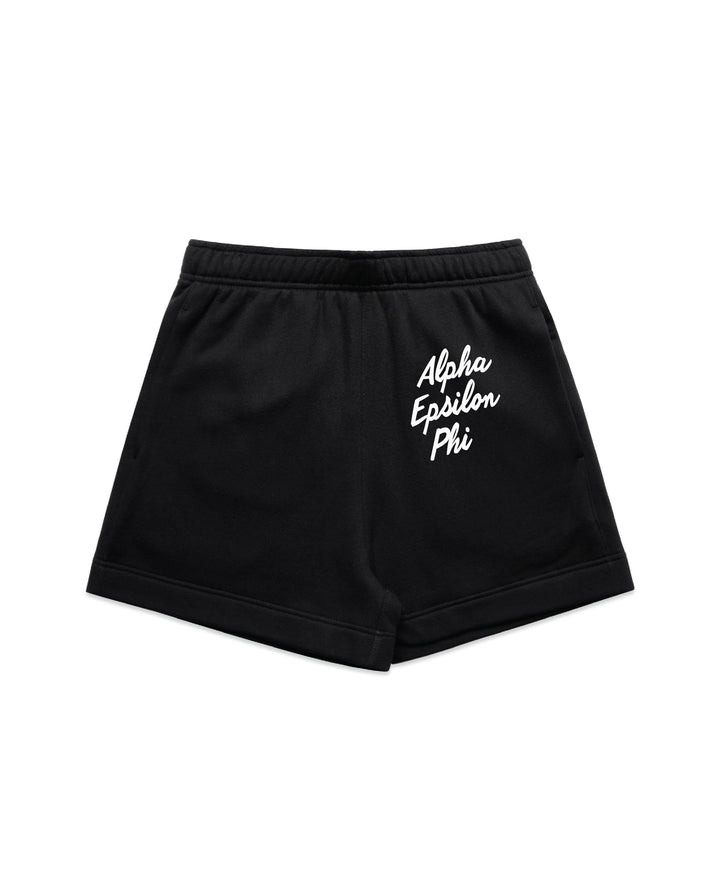 Cursive Script Sorority Shorts
