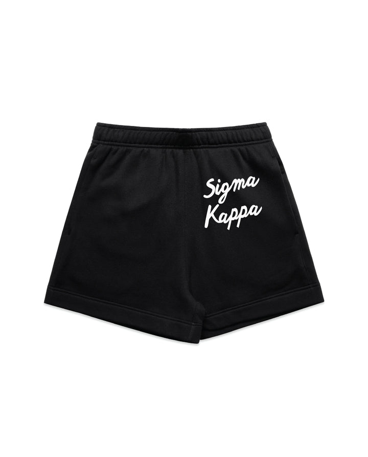 Cursive Script Sorority Shorts
