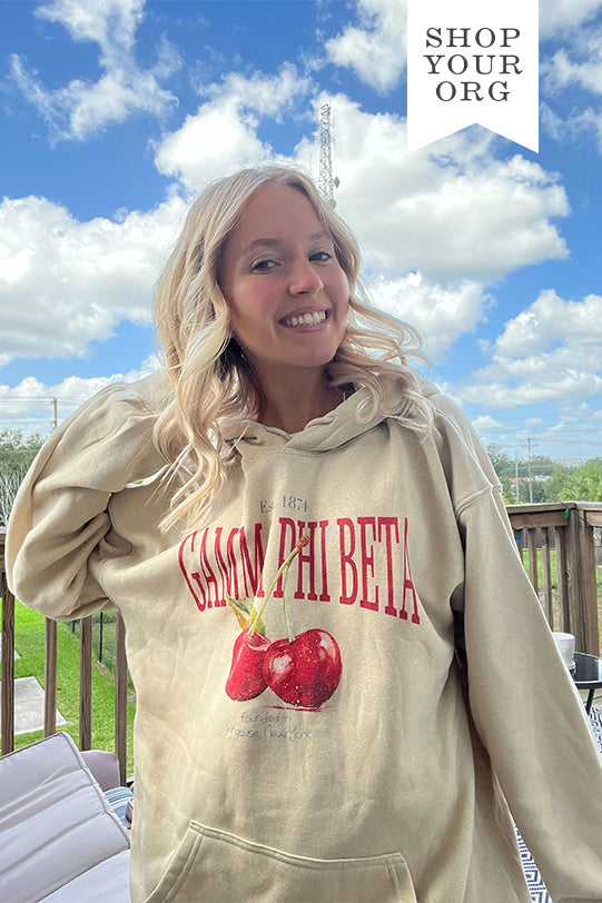 Cherry Sorority Matching Set Hoodie