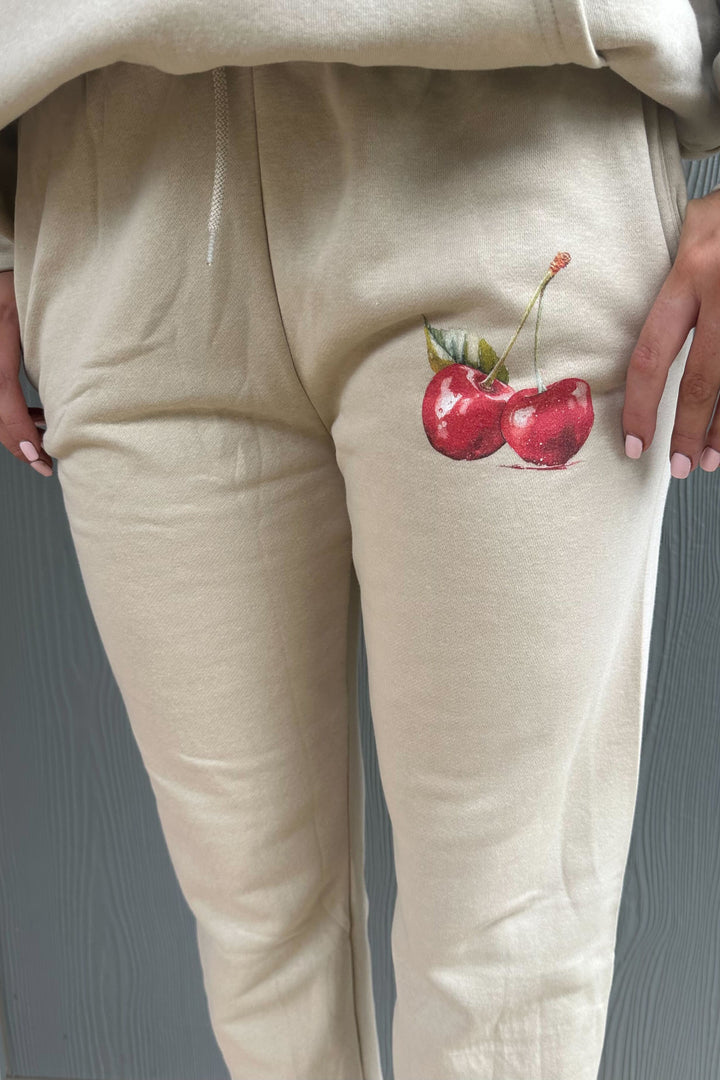 Cherry Matching Set Joggers