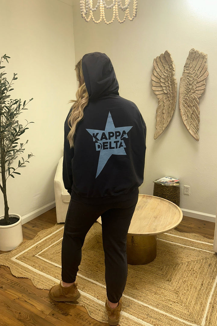 Midnight Sky Star Matching Set Light Weight Sorority Hoodie