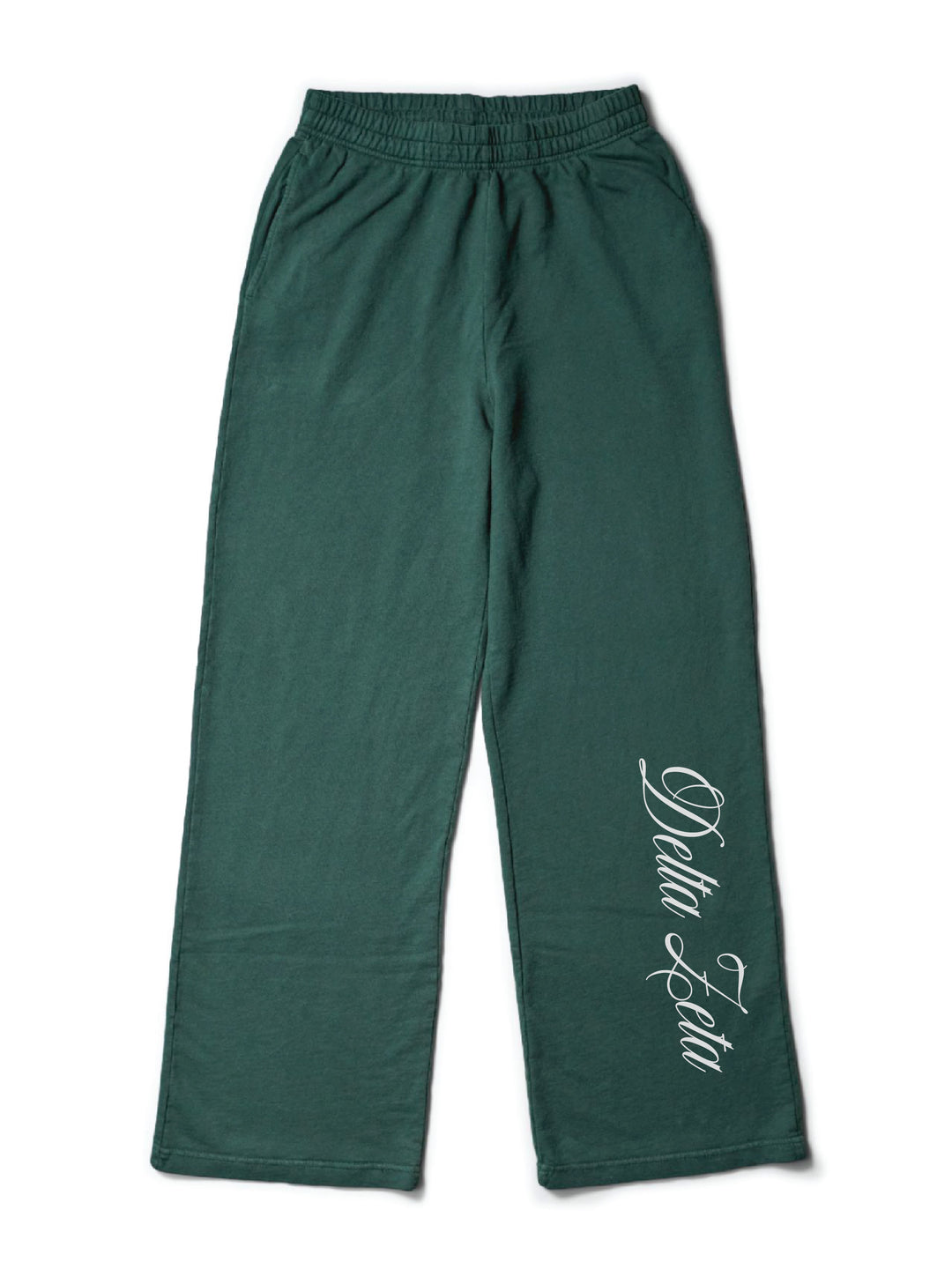 Dainty Script Alpine Matching Set Light Weight Wide Leg Sweatpants - 2XL