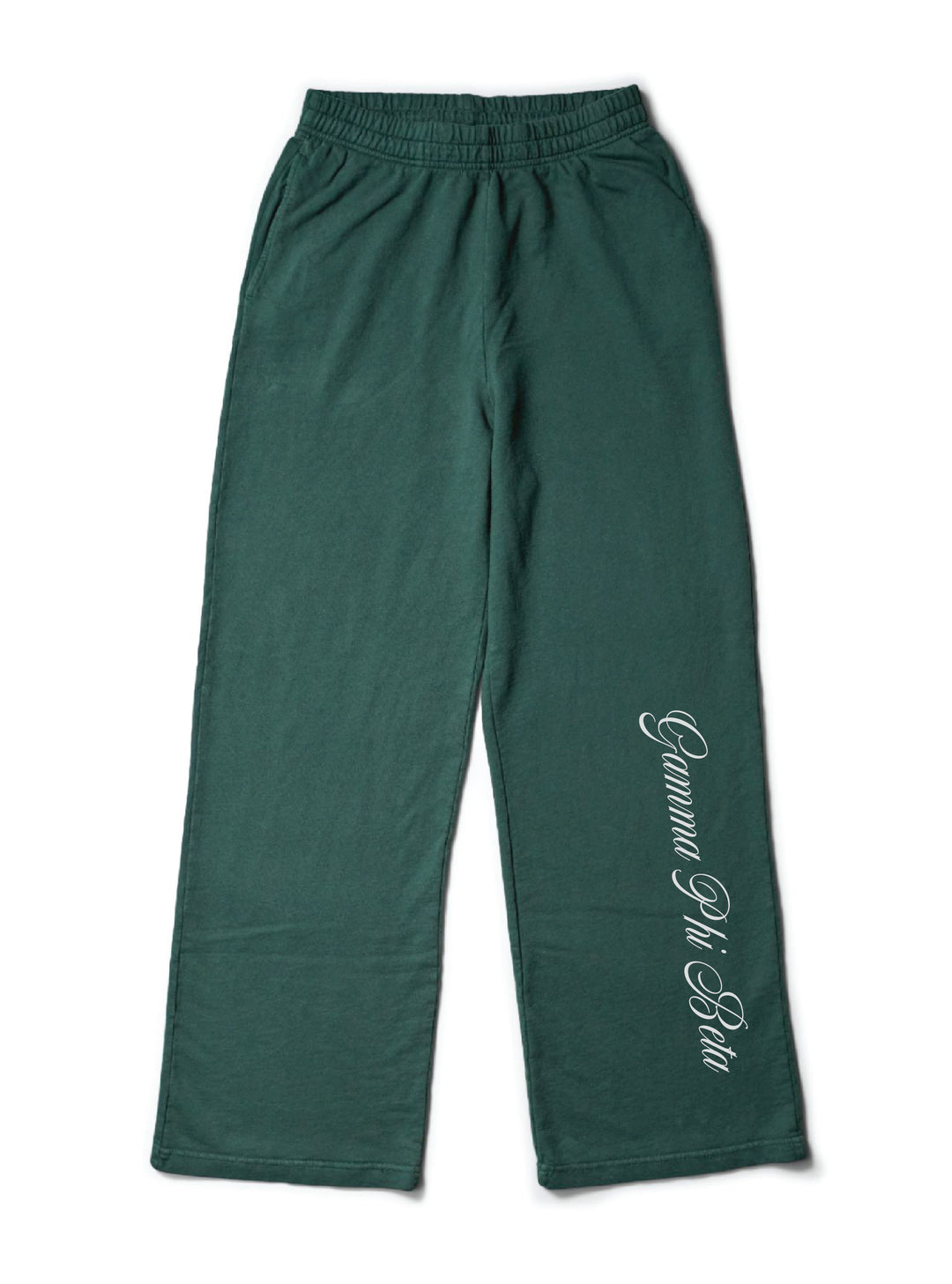 Dainty Script Alpine Matching Set Light Weight Wide Leg Sweatpants