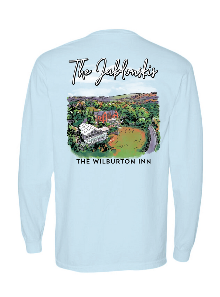 The Jablonskis | Wedding Tees - Chambray