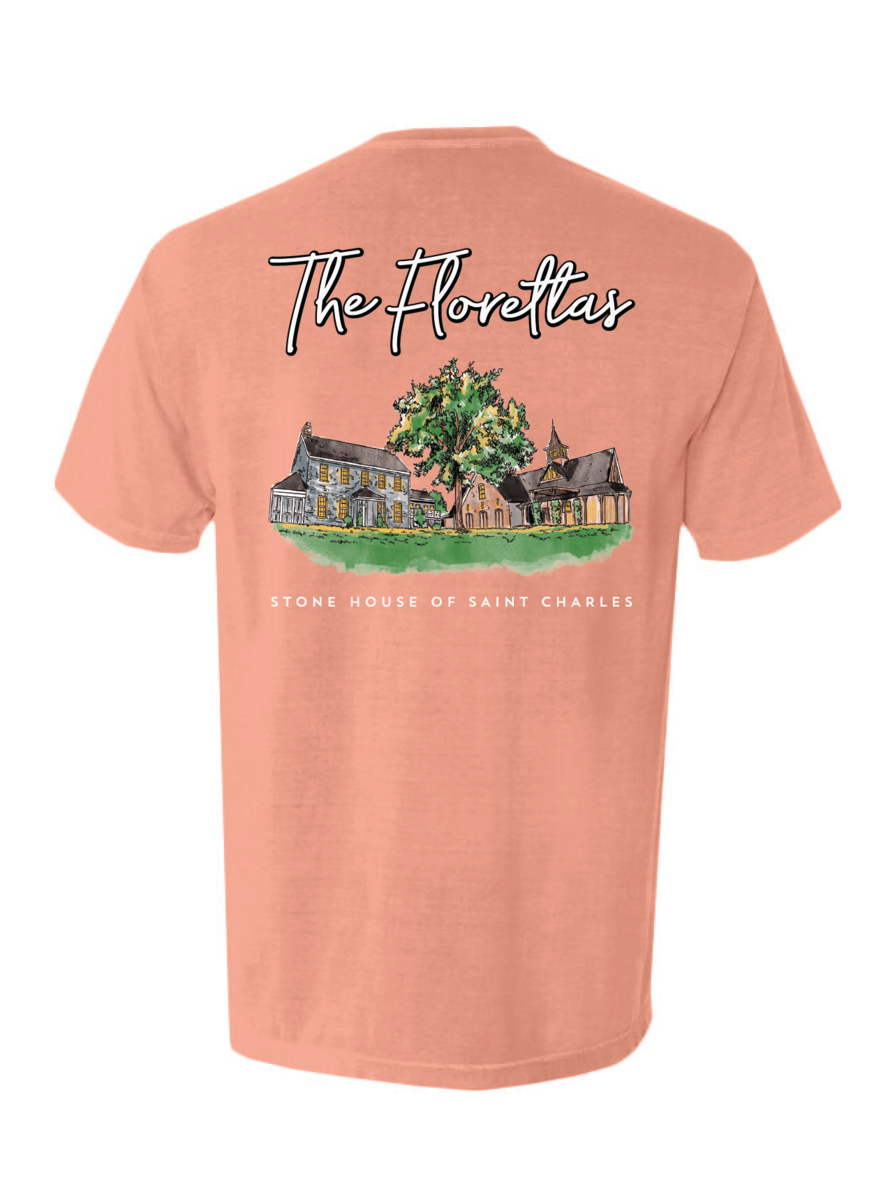 The Florettas | Wedding Tees - Terracotta