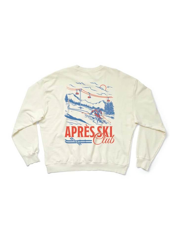 Apres Ski Club Vanilla Ice Light Weight Crewneck