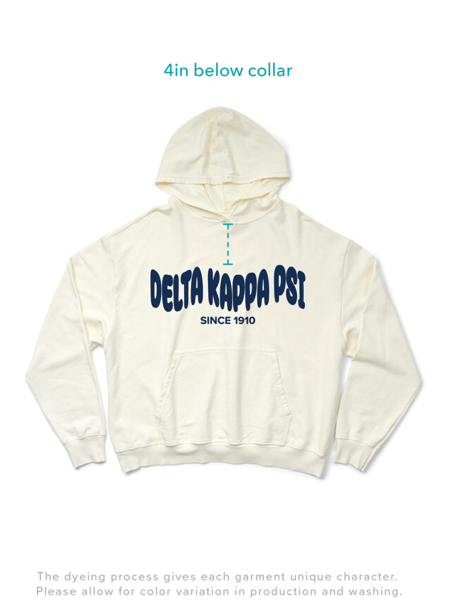 Redlands Delta Kappa Psi - Vanilla Ice Hoodie