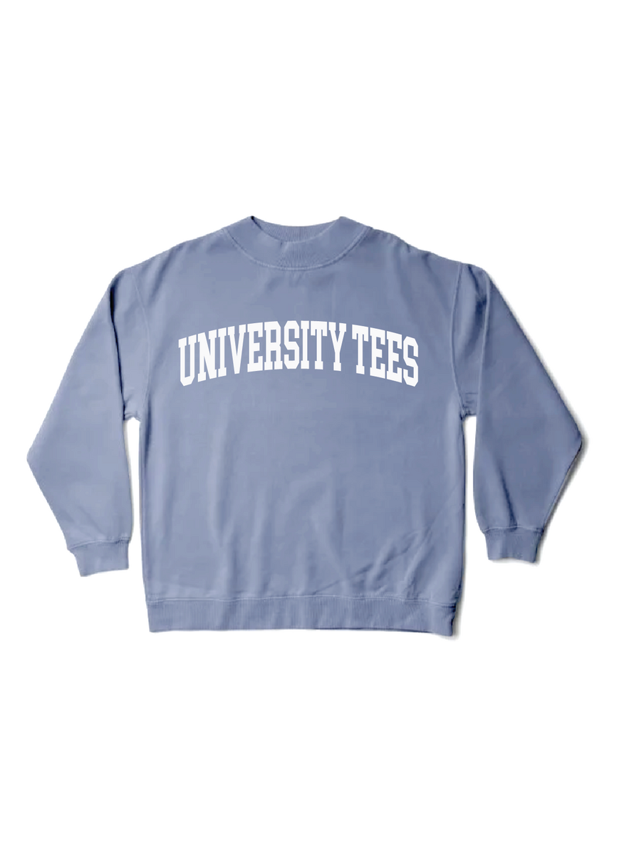 UTees Simple Mock Neck - Ocean