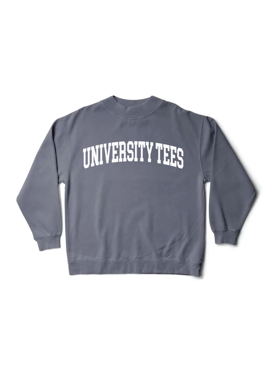 UTees Simple Mock Neck - Smoke