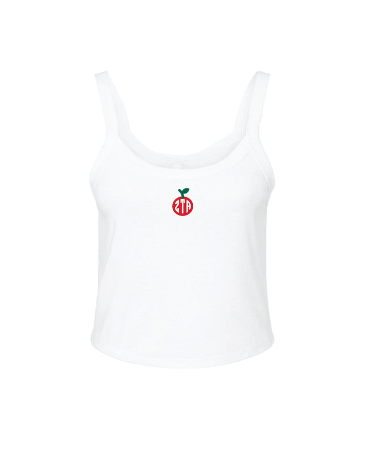 Apple Embroidered Greek Letter Sorority Tank