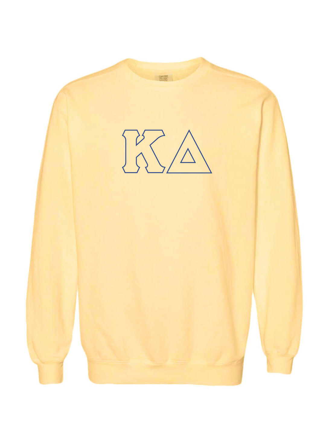 Kappa Delta Embroidered Outline Butter Crewneck