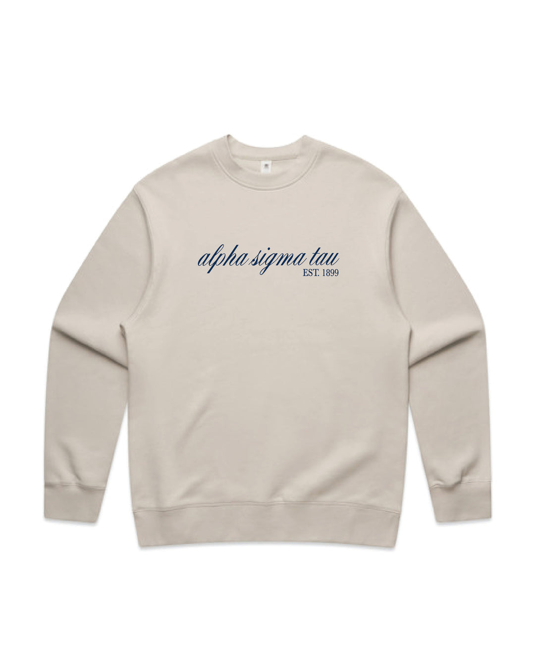 Embroidered Script Heavy Weight Sorority Crewneck