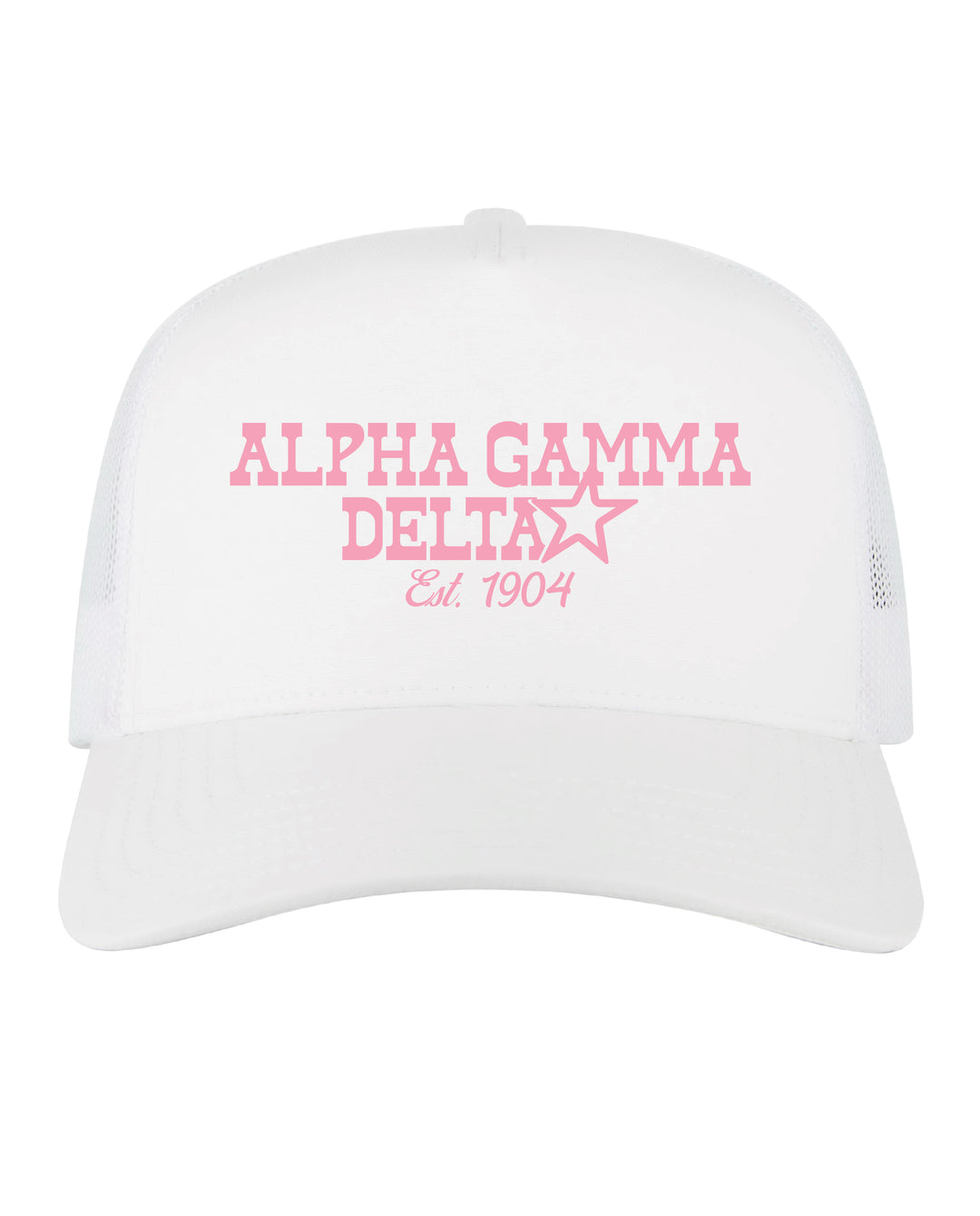 Embroidered Star Sorority Trucker Hat