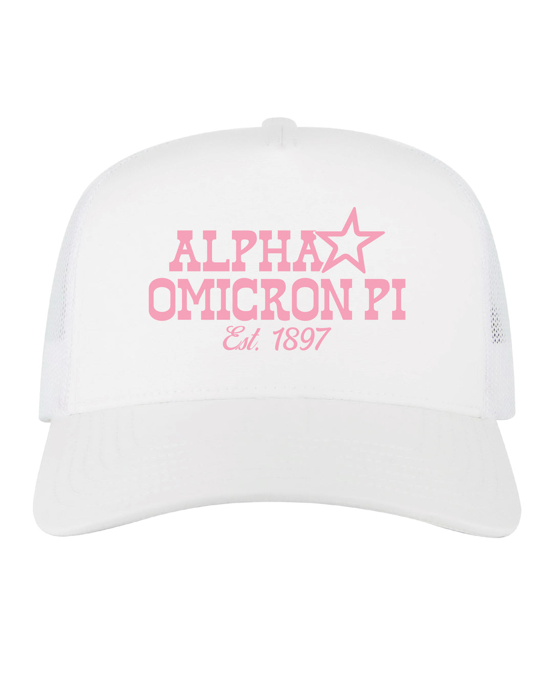 Embroidered Star Sorority Trucker Hat