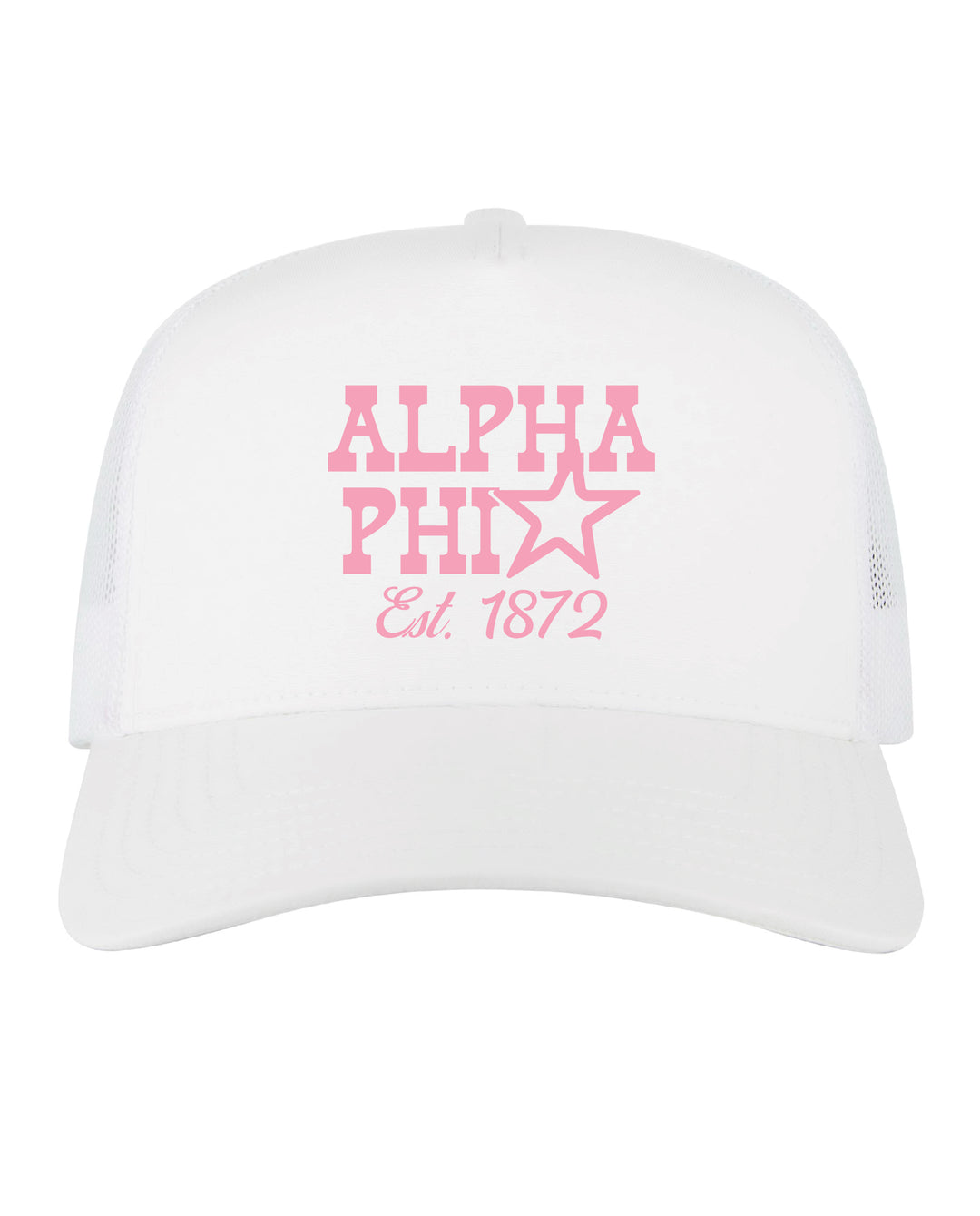 Embroidered Star Sorority Trucker Hat