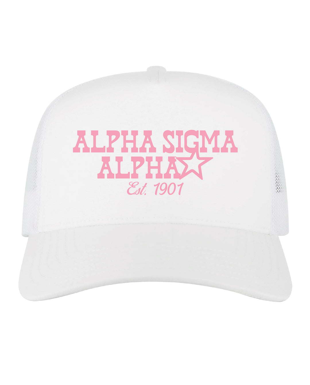 Embroidered Star Sorority Trucker Hat