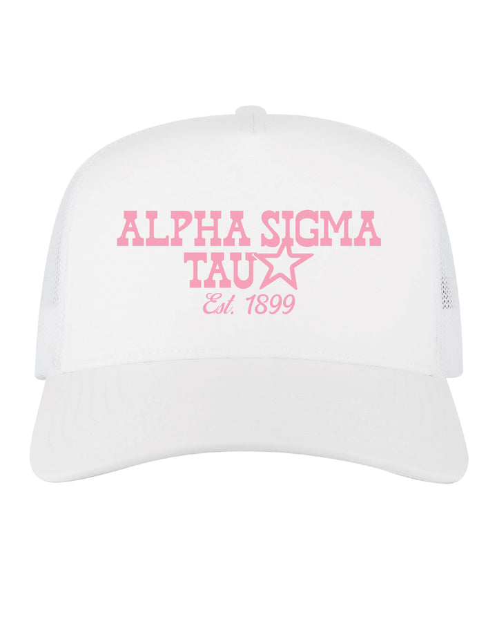 Embroidered Star Sorority Trucker Hat