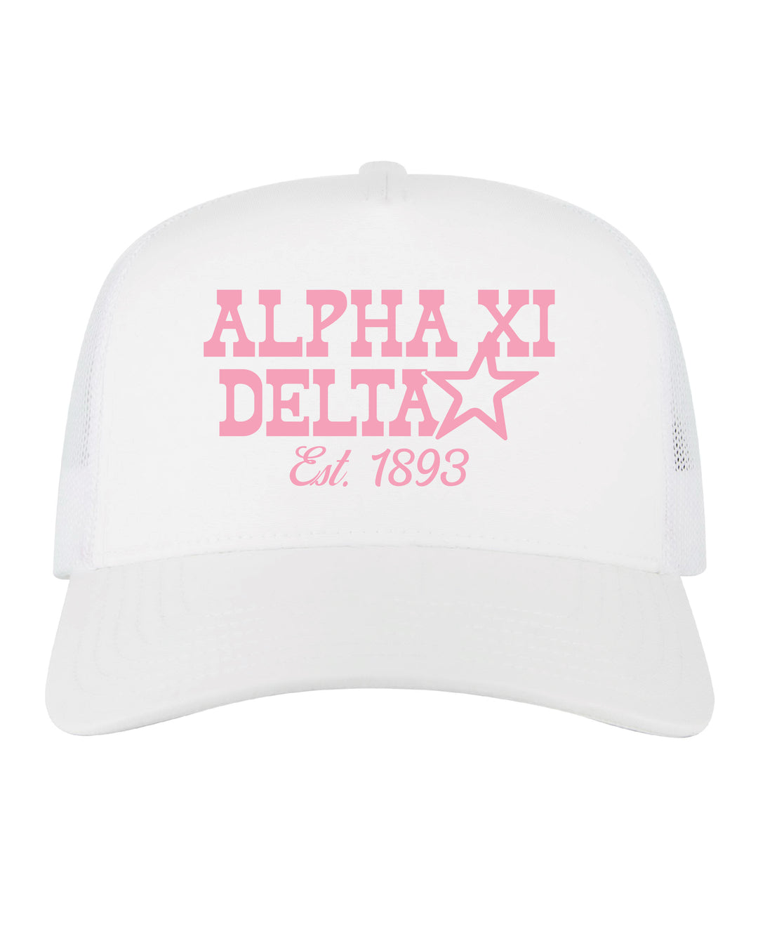 Embroidered Star Sorority Trucker Hat