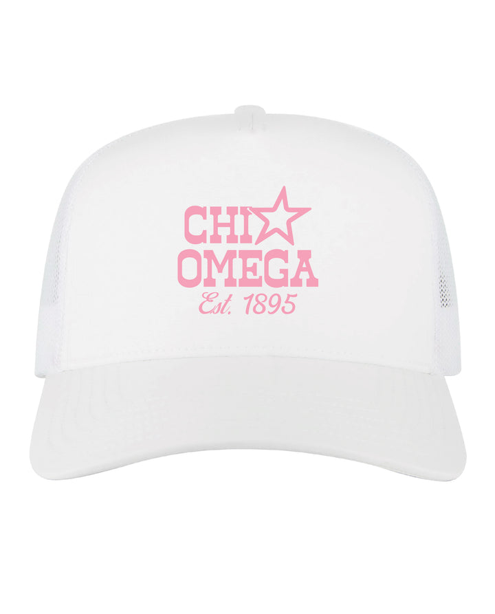 Embroidered Star Sorority Trucker Hat