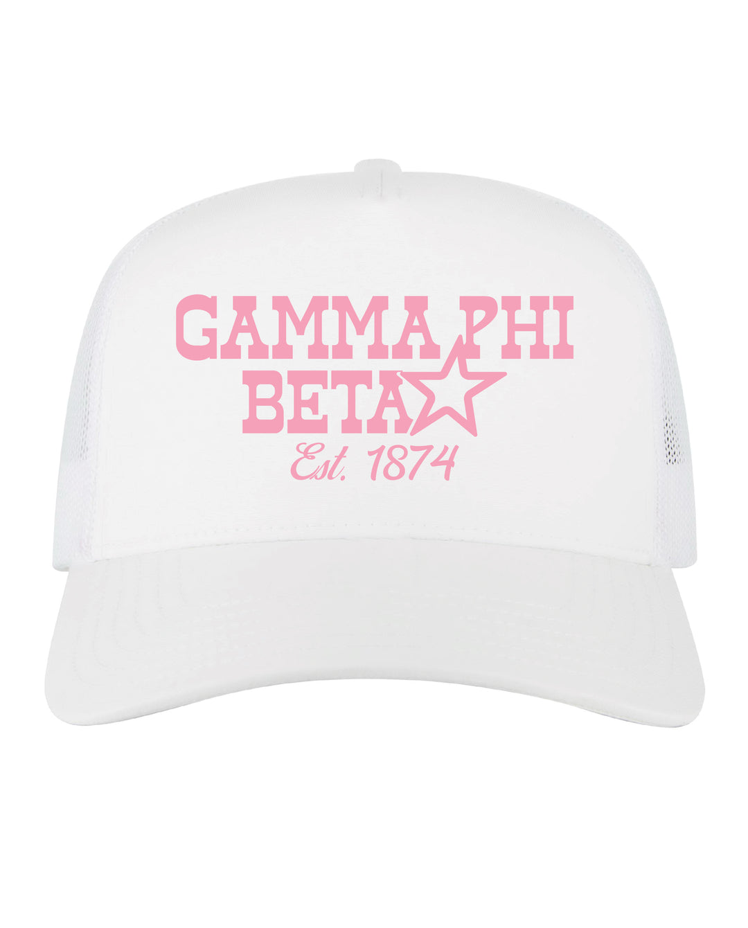 Embroidered Star Sorority Trucker Hat