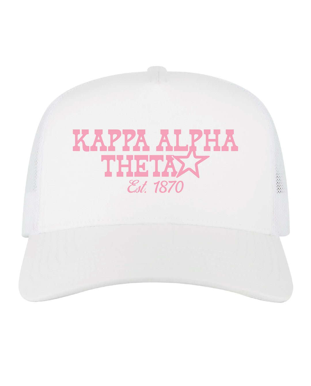 Embroidered Star Sorority Trucker Hat
