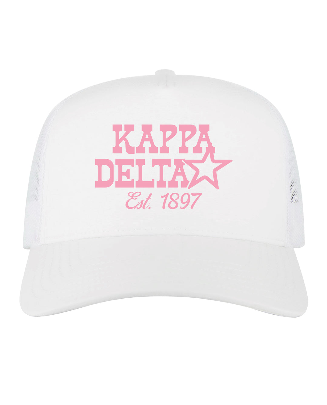 Embroidered Star Sorority Trucker Hat