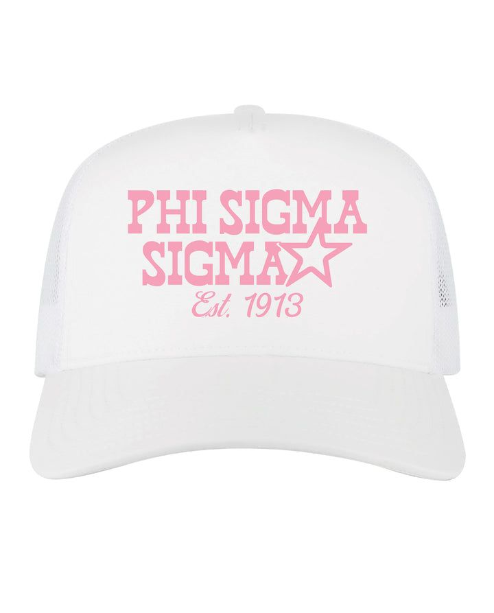 Embroidered Star Sorority Trucker Hat