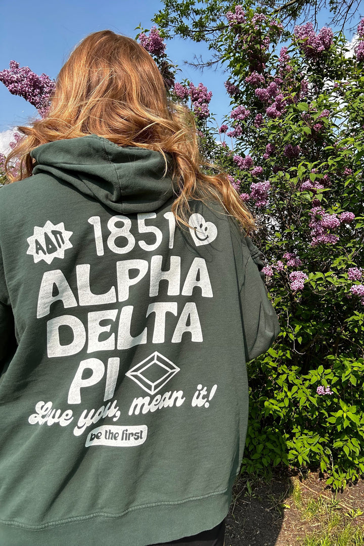 Alpine Alpha Delta Pi Love You Mean It Light Weight Hoodie