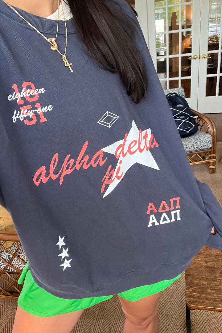 Alpha Delta Pi Midnight Sky Star Crew