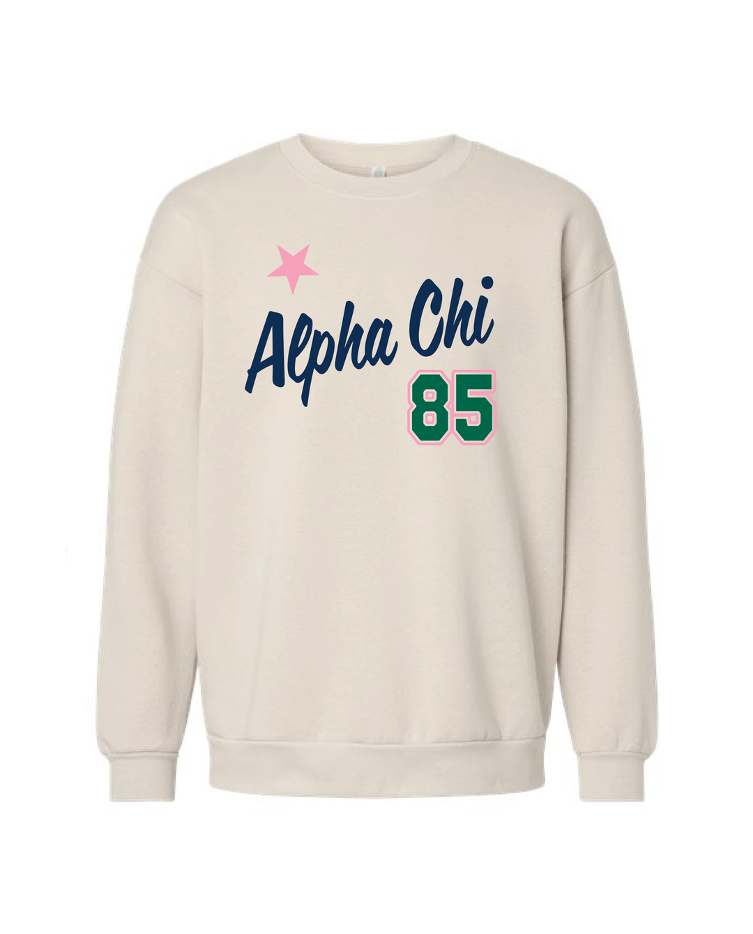 Est Year Star Sorority Crewneck