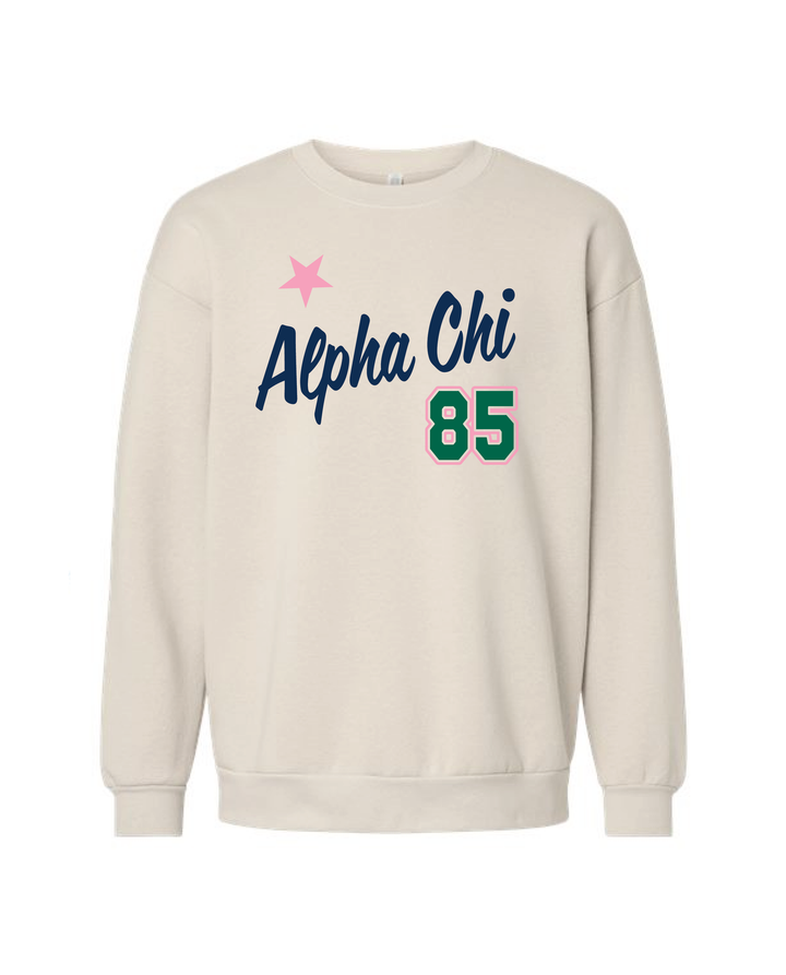 Est Year Star Sorority Crewneck